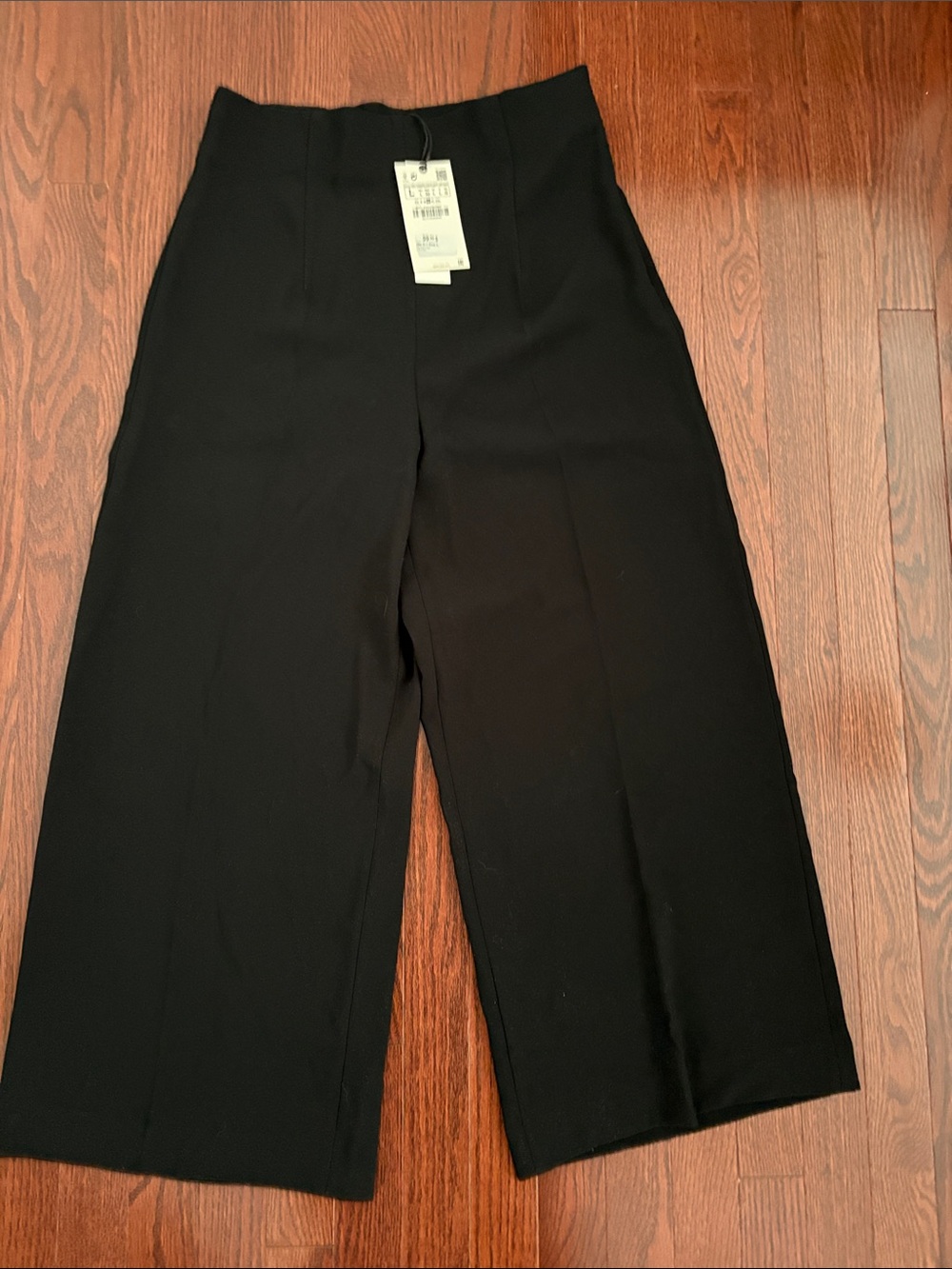Zara wide leg dress pants - women’s size L NWT